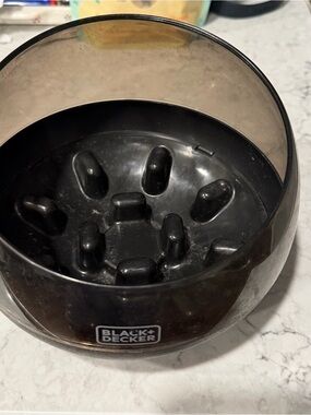 Black & Decker Black Slow-Feed Pet Bowl
